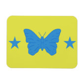 Flexible photo magnet with flag of Bady Bassit マグネット (横)