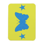 Flexible photo magnet with flag of Bady Bassit マグネット (縦)