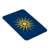 Flexible photo magnet with flag of Macedonia マグネット (右側)