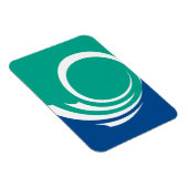 Flexible photo magnet with flag of Ottawa, Canada マグネット (右側)