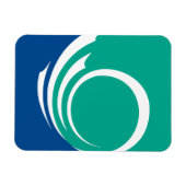 Flexible photo magnet with flag of Ottawa, Canada マグネット (横)