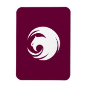 Flexible photo magnet with flag of Phoenix City マグネット (縦)