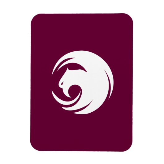 Flexible photo magnet with flag of Phoenix City マグネット (縦)