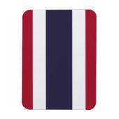 Flexible photo magnet with flag of Thailand マグネット (縦)