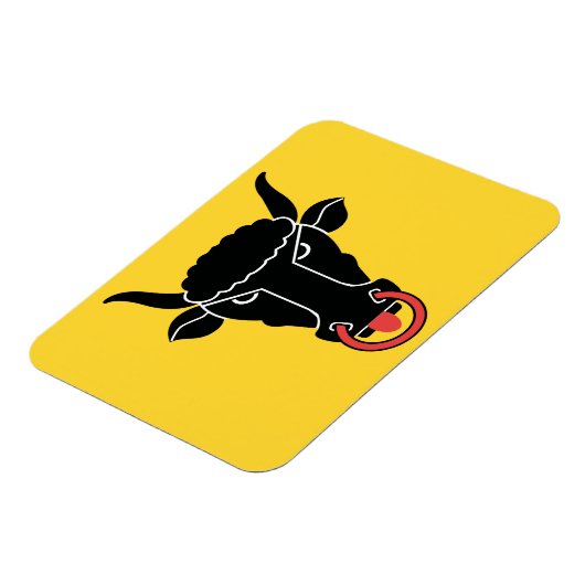 Flexible photo magnet with flag of Uri Canton マグネット (左側)