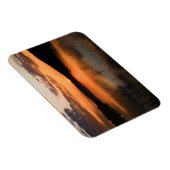 Flexibler Magnet Sonnenuntergang am Igelsbachsee マグネット (右側)