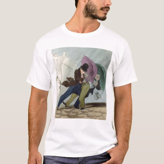 「Flibustiers Parisiensからの傘旅行、 Tシャツ (正面)