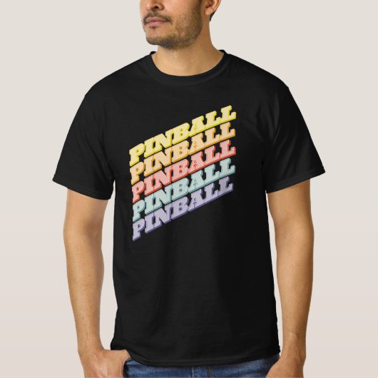 Flick My Balls - Funny Pinball Tシャツ (正面)