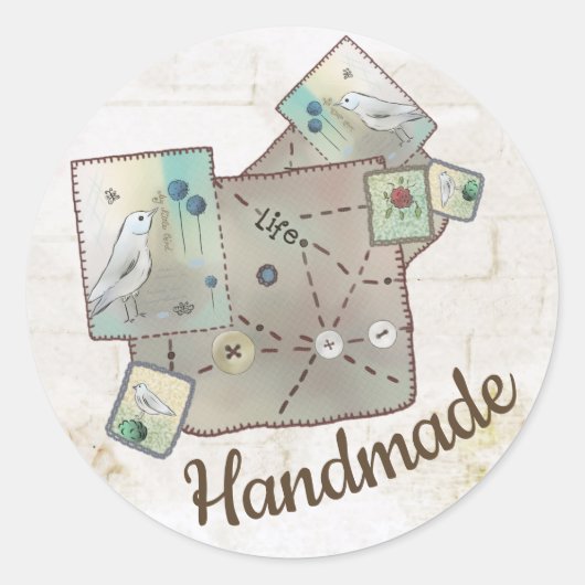 Flicken ラウンドシール (正面)