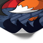 Flicker the Fox - Halloween Vampire ポスター (角)