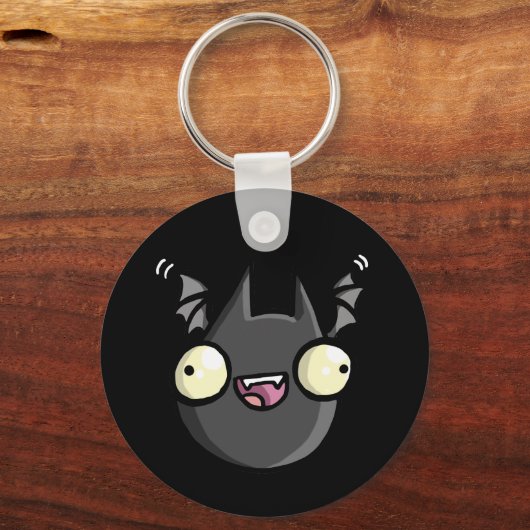 Flickerfluid™ / Fat Bat Double-Sided Keychain キーホルダー (裏面)