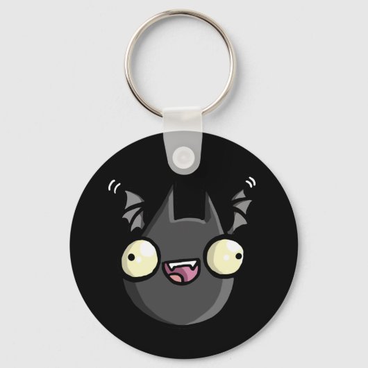 Flickerfluid™ / Fat Bat Double-Sided Keychain キーホルダー (裏面)