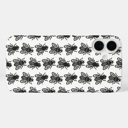 Flies Case-Mate iPhoneケース (裏面 (横))