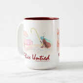 Flies Untied ツートーンマグカップ (正面左)