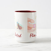 Flies Untied ツートーンマグカップ (中央)