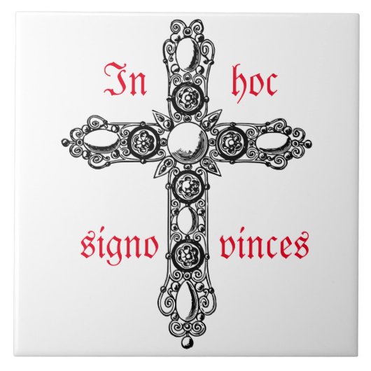 Fliese in hoc signo vinces タイル (正面)