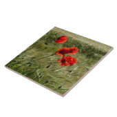 Fliese mit Klatschmohn 02 タイル (側面)