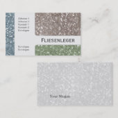 Fliesen- 名刺 (正面/裏面)