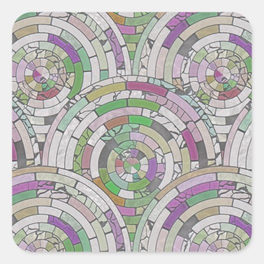 Fliesen Mosaik スクエアシール (正面)