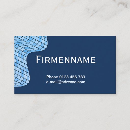 Fliesen verlegen 名刺 (正面)