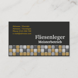 Fliesenlegen 名刺