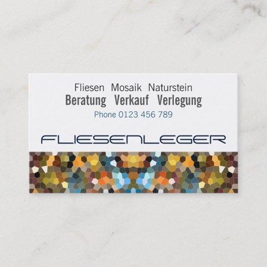 fliesenleger 名刺 (正面)