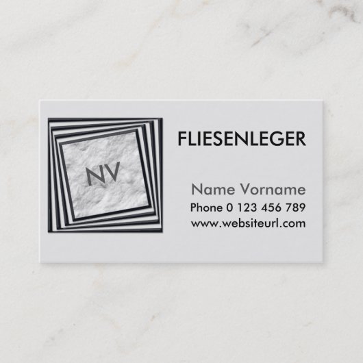 fliesenleger 名刺 (正面)