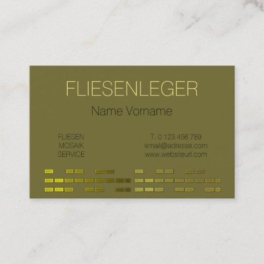 fliesenleger 名刺 (正面)