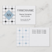 fliesenleger 名刺 (正面/裏面)