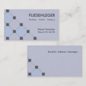 fliesenleger 名刺 (正面/裏面)