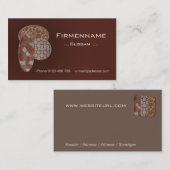 Fliesenleger 名刺 (正面/裏面)