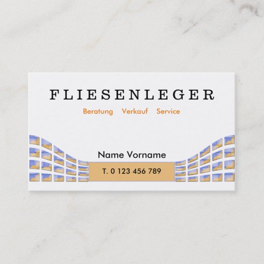 fliesenleger 名刺 (正面)