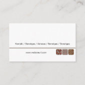 Fliesenleger 名刺 (裏面)