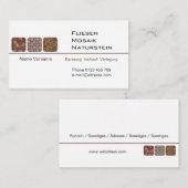 Fliesenleger 名刺 (正面/裏面)