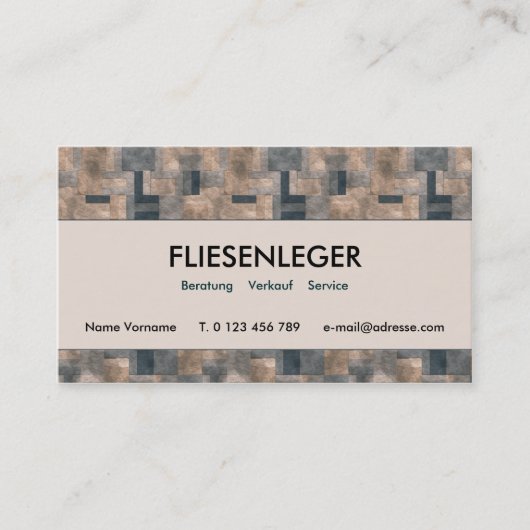 fliesenleger 名刺 (正面)