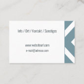 Fliesenleger Handwerk 名刺 (裏面)