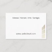 Fliesenleger Handwerk 名刺 (裏面)