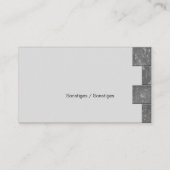 Fliesenleger-Meisterbetrieb 名刺 (裏面)