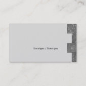 Fliesenleger-Meisterbetrieb 名刺 (裏面)