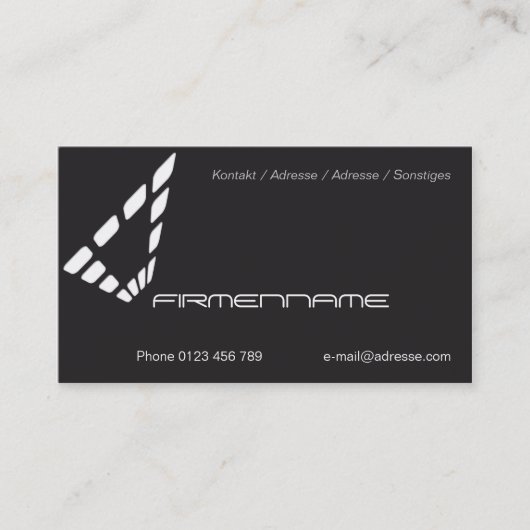 Fliesenmeister 名刺 (正面)