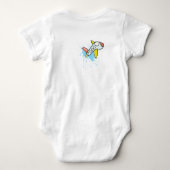 Flight ベビーボディスーツ (裏面)