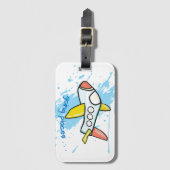 Flight ラゲッジタグ (正面縦)