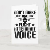 Flight Attendant カード (正面)
