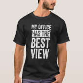 Flight Attendant Pilot My Office Has The Best View Tシャツ (正面)