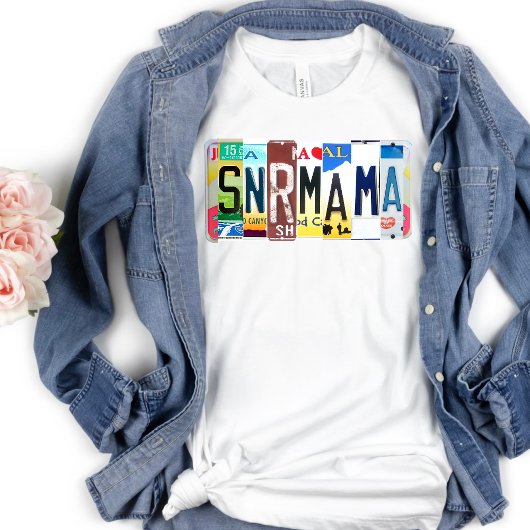 Flight Attendant Secret Language Senior Mama Tシャツ