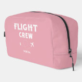 Flight Crew Pink and White Bachelorette Wedding ドップキット (右コーナー)