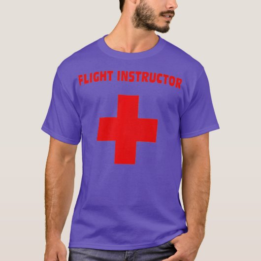 Flight Instructor Lifeguard Premium Tシャツ (正面)