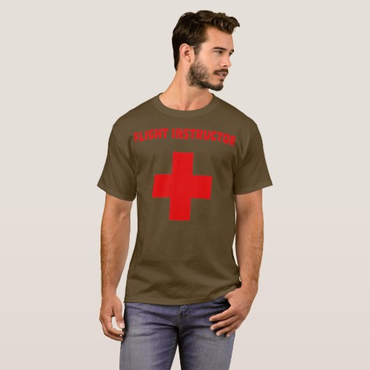 Flight Instructor Lifeguard Tシャツ (正面フル)