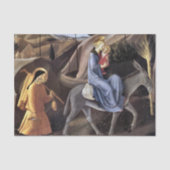 Flight into Egypt by Fra Angelico 薄葉紙 (正面)