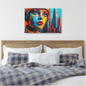 Flight into Yesterday-12 キャンバスプリント (インサイチュ (寝室))